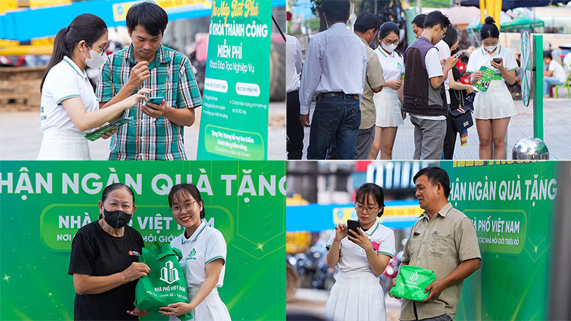 Hàng ngàn người dân hào hứng hưởng ứng sự kiện của Nhà Phố Việt Nam